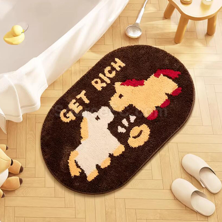 Customization Horse Year Anti Slip Carpet Promotional Products