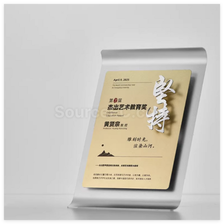Customization Creative 3D Logo Customization Plaque Promotional Products