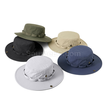 Customization Wide-brim sun protection quick-drying sunshade bucket hat Promotional Products