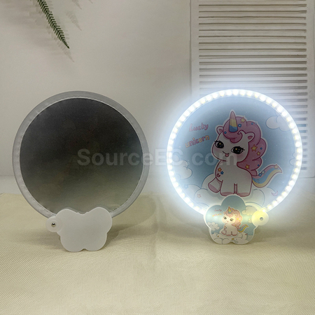 Customization Luminous foldable advertising fan Promotional Products