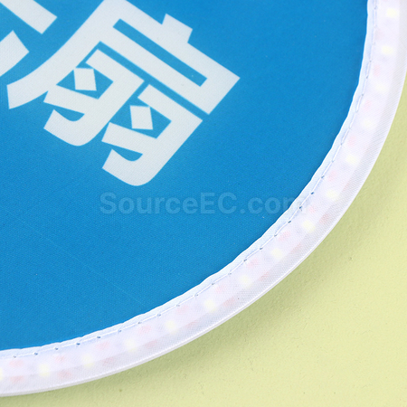 Customization Luminous foldable advertising fan Promotional Products