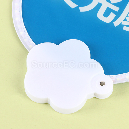 Customization Luminous foldable advertising fan Promotional Products