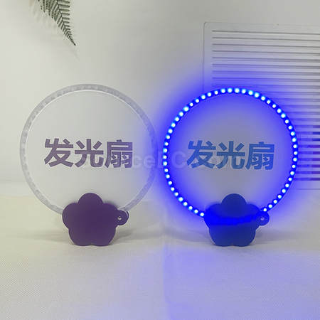 Customization Luminous foldable advertising fan Promotional Products