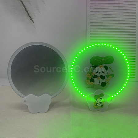 Customization Luminous foldable advertising fan Promotional Products