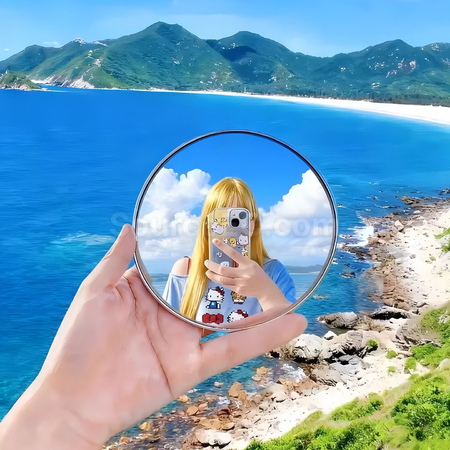 Customization Travel Photography Essential: Swivel Mirror Promotional Products
