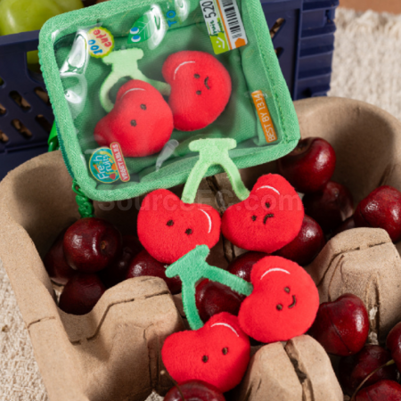 Customization Fruit and vegetable platter plush pendant Promotional Products