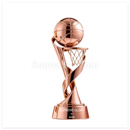 Customization Metal Basketball Trophy Promotional Products