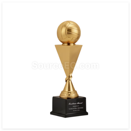 Customization Metal Volleyball Trophy Promotional Products