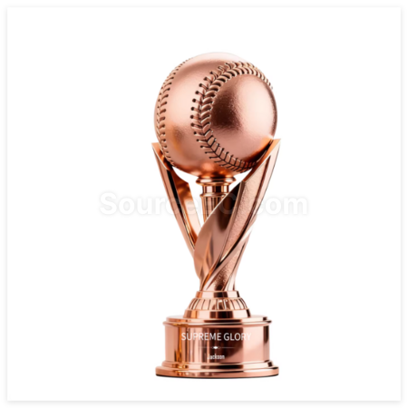 Customization Metal Baseball Trophy Promotional Products