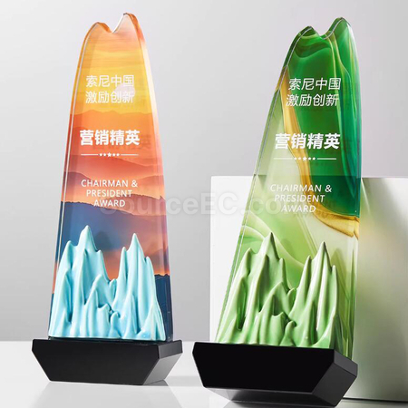 Customization Crystal Trophy Promotional Products