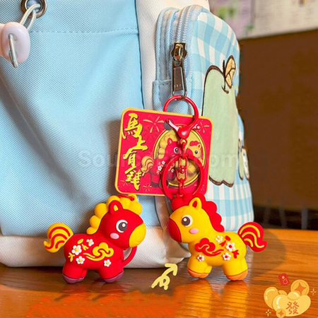 Customization Pony Keychain Pendant Promotional Products