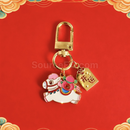 Customization Year of the Horse small horse keychain pendant Promotional Products