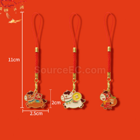 Customization Year of the Horse small horse keychain pendant Promotional Products