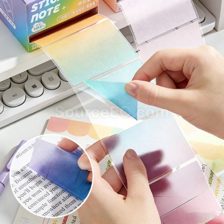 Customization Pull-out transparent sticky note Memo paper Promotional Products