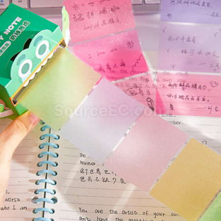 Customization Pull-out transparent sticky note Memo paper Promotional Products