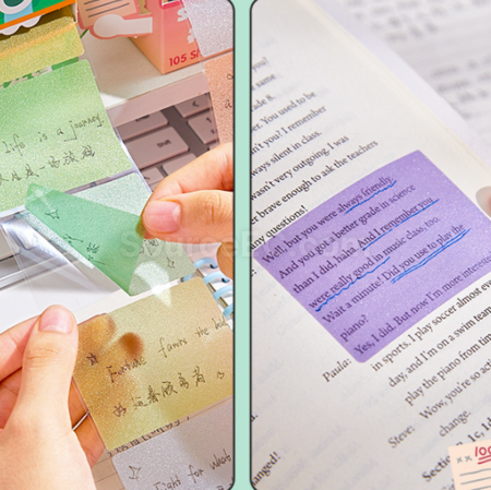 Customization Pull-out transparent sticky note Memo paper Promotional Products