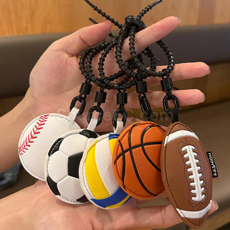 Customization Sports-Themed Keychain Promotional Products