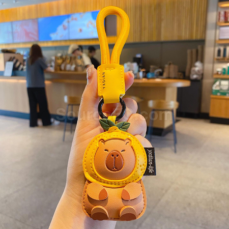Customization Capybara pendant keychain Promotional Products