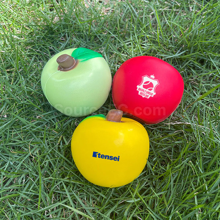 Customization Apple stress ball squeeze toy Promotional Products