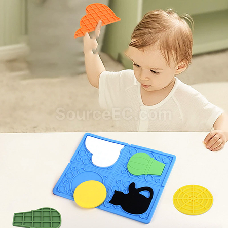 Customization Detachable silicone puzzle placemat Promotional Products