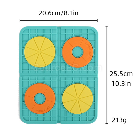 Customization Detachable silicone puzzle placemat Promotional Products