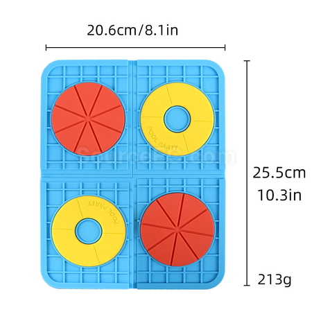 Customization Detachable silicone puzzle placemat Promotional Products