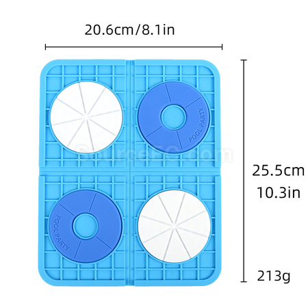 Customization Detachable silicone puzzle placemat Promotional Products