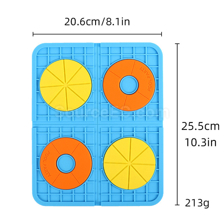 Customization Detachable silicone puzzle placemat Promotional Products