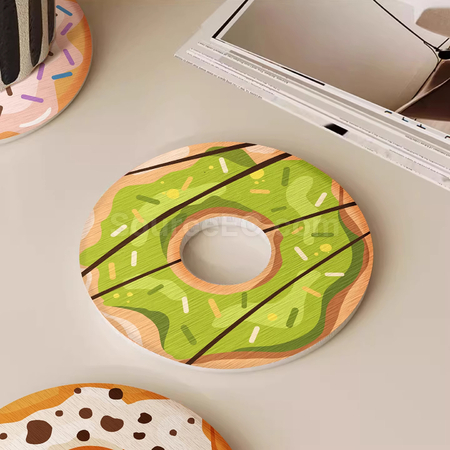 Customization Donut-shaped diatom mud coasters Promotional Products