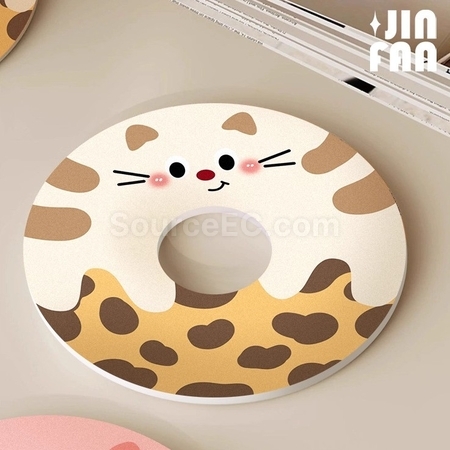 Customization Donut-shaped diatom mud coasters Promotional Products