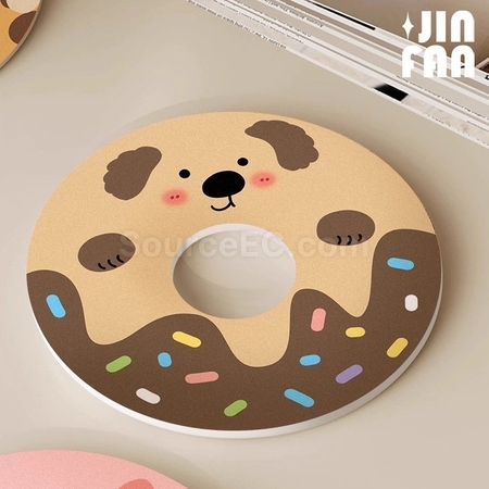 Customization Donut-shaped diatom mud coasters Promotional Products