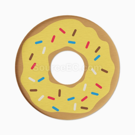 Customization Donut-shaped diatom mud coasters Promotional Products