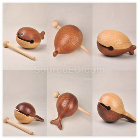 Customization Stress-Relieving Wooden Fish Promotional Products