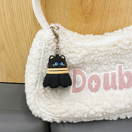 Customization Rotatable Badminton Stress-Relief Keychain Promotional Products