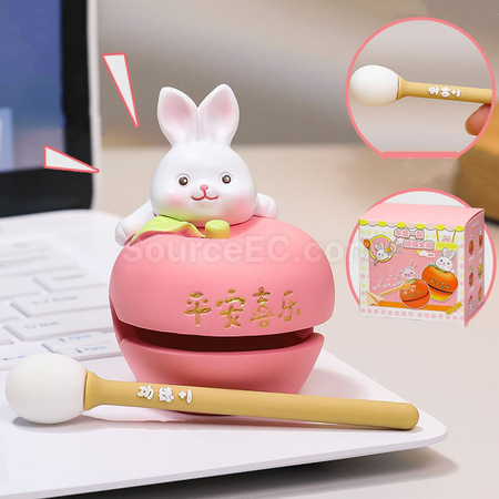 Customization Stress Relieving Wooden Fish Promotional Products