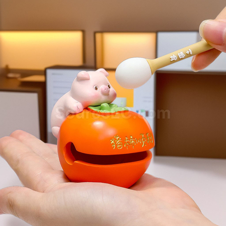 Customization Stress Relieving Wooden Fish Promotional Products