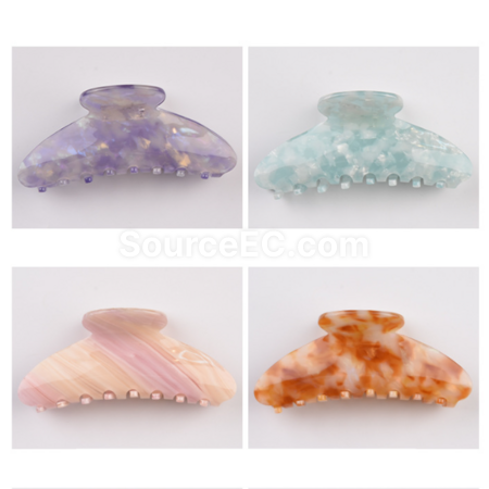 Customization Custom acetate claw hair clips Promotional Products