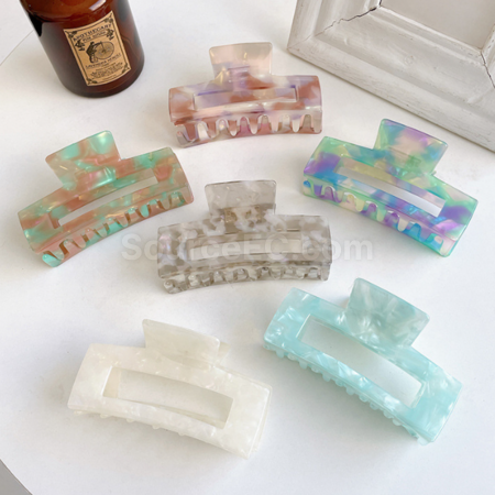 Customization Custom acetate claw hair clips Promotional Products