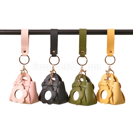 Customization Creative Makeup Mirror Earphone Bag Keychain Promotional Products