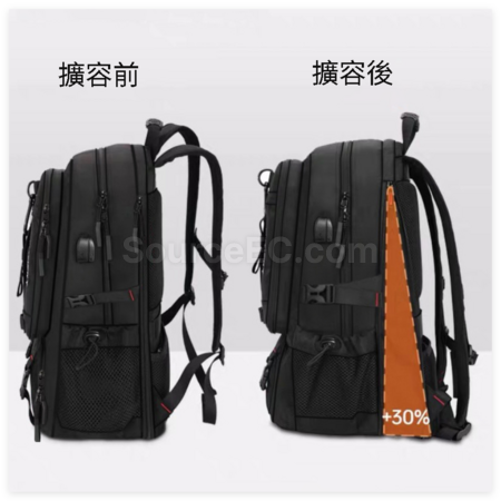 Customization Extra-Large Capacity Expandable Backpack Promotional Products