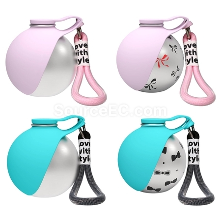 Customization Portable Stainless Steel Pet Water Bottle Pendant Promotional Products
