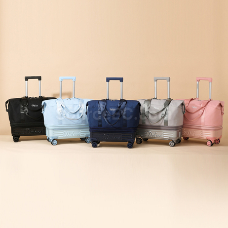 Customization Large Capacity Wheeled Travel Luggage Storage Bag Promotional Products