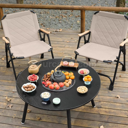 Customization Outdoor Folding Padded Camping Beach Chair Promotional Products