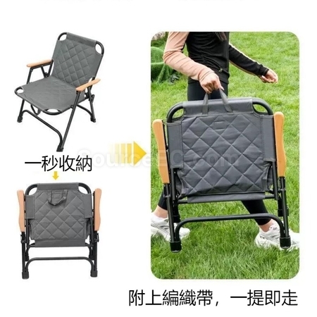 Customization Outdoor Folding Padded Camping Beach Chair Promotional Products