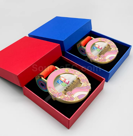 Customization Quicksand Metal Medal Promotional Products