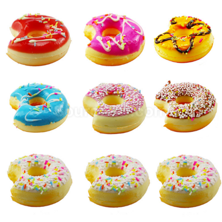 Customization Donut squeeze stress-relief toy keychain Promotional Products
