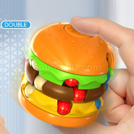 Customization Hamburger, French fries, magic beans, Rubik's cube, fidget spinner, stress-relief toys Promotional Products