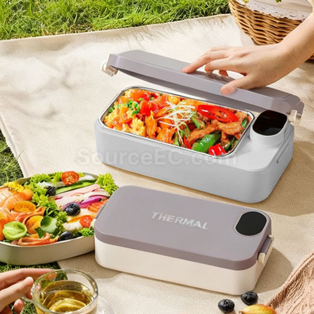 Customization Smart Heating and Insulating Stainless Steel Lunch Box Promotional Products