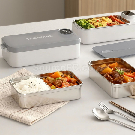 Customization Smart Heating and Insulating Stainless Steel Lunch Box Promotional Products