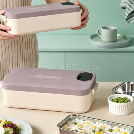 Customization Smart Heating and Insulating Stainless Steel Lunch Box Promotional Products